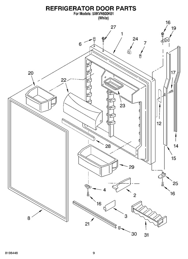 Diagram for 5XKVN600K01