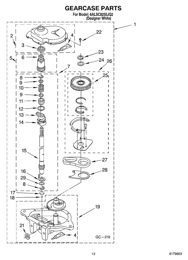Diagram for 6ALSC8255JQ2