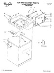Diagram for 01 - Top And Cabinet Parts