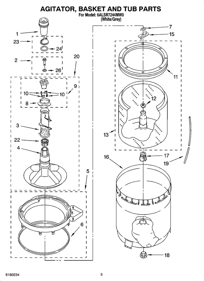 Diagram for 6ALSR7244MW0