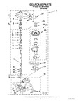 Diagram for 08 - Gearcase Parts
