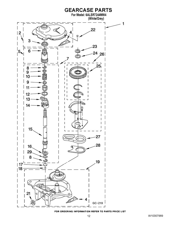 Diagram for 6ALSR7244MW4