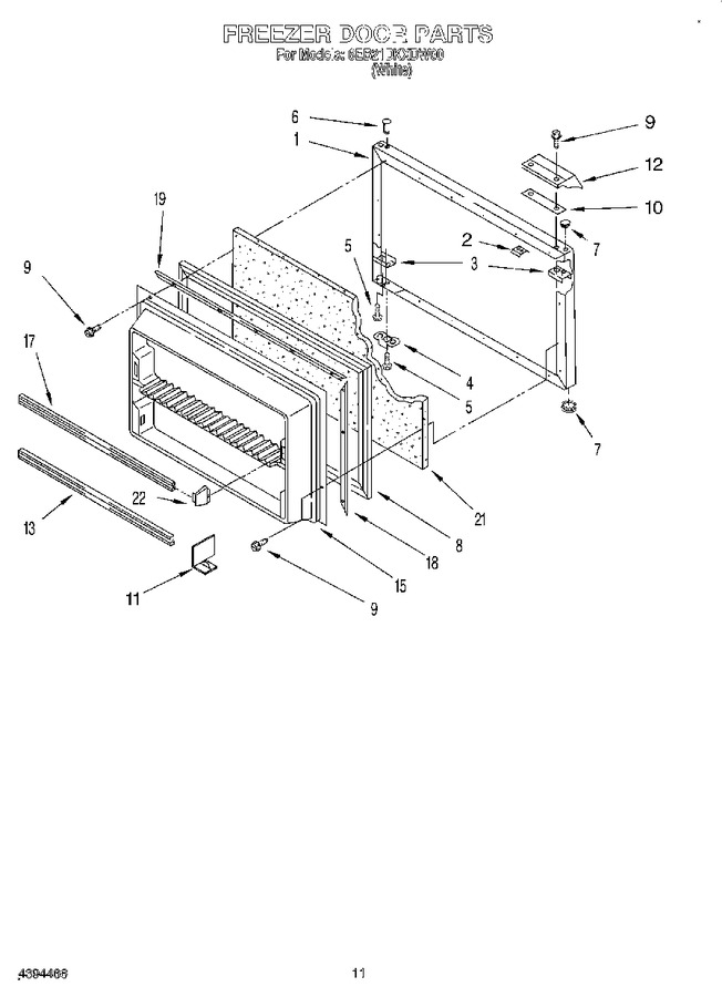 Diagram for 6EB21DKXDW00