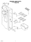 Diagram for 03 - Freezer Liner