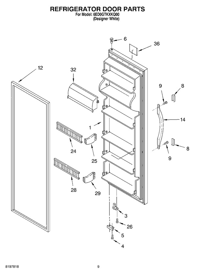 Diagram for 6ED0GTKXKQ00