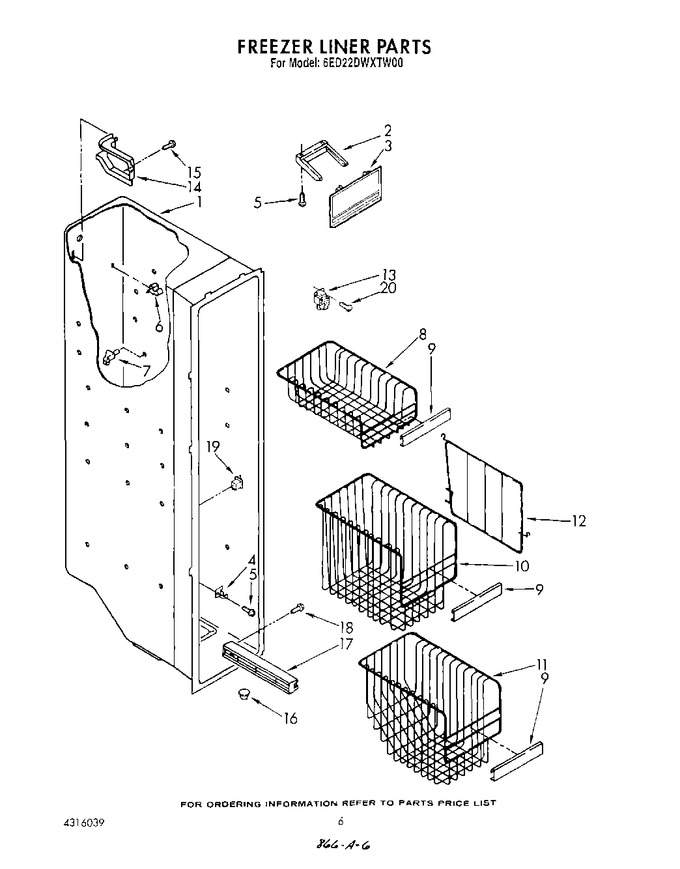 Diagram for 6ED22DWXTW00