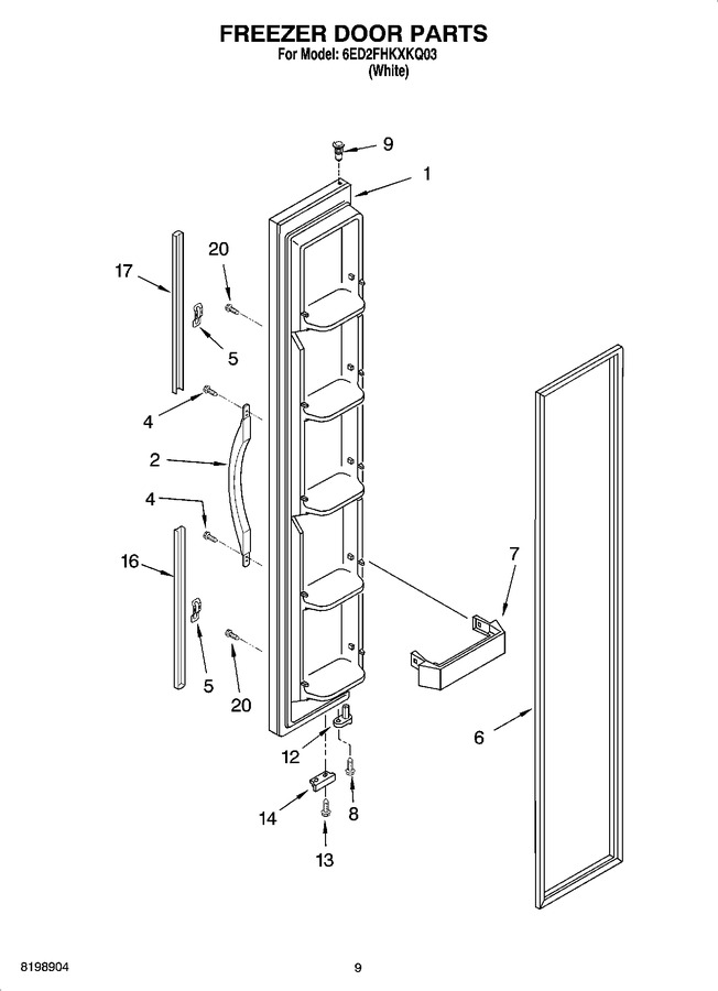 Diagram for 6ED2FHKXKQ03