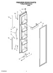 Diagram for 06 - Freezer Door Parts