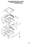 Diagram for 03 - Refrigerator Shelf Parts