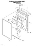Diagram for 04 - Refrigerator Door Parts