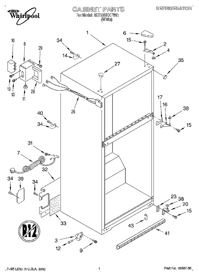 Diagram for 6ET19DKXFW01