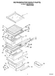 Diagram for 03 - Refrigerator Shelf Parts