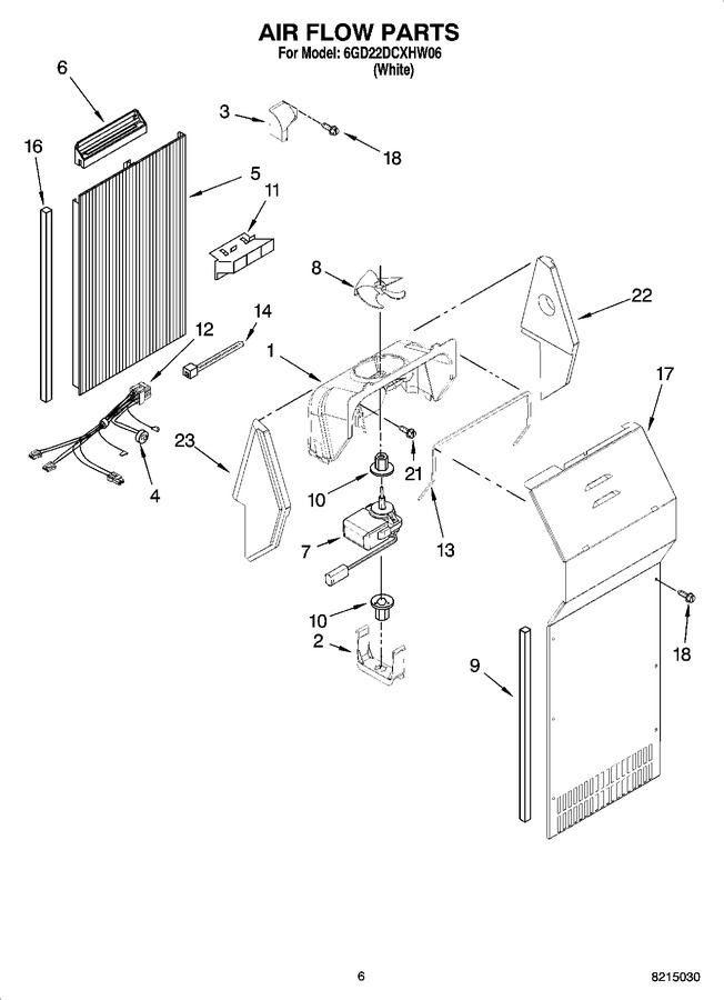 Diagram for 6GD22DCXHW06