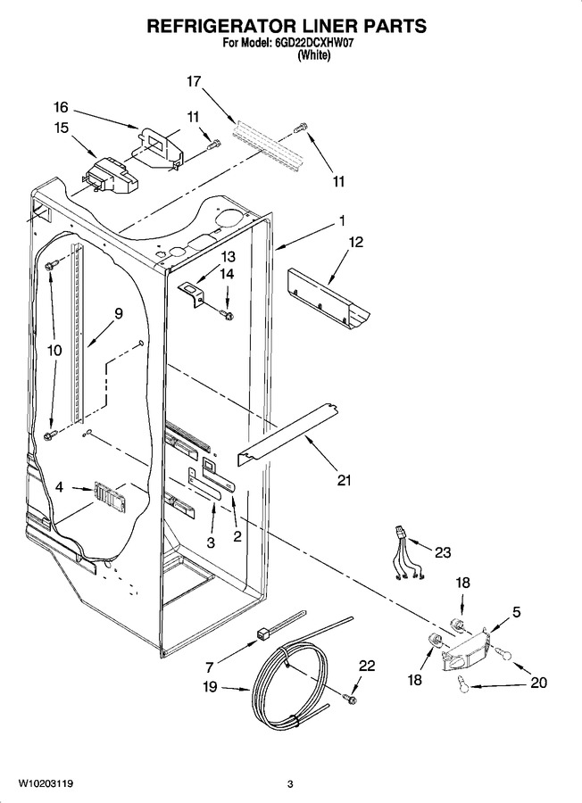Diagram for 6GD22DCXHW07
