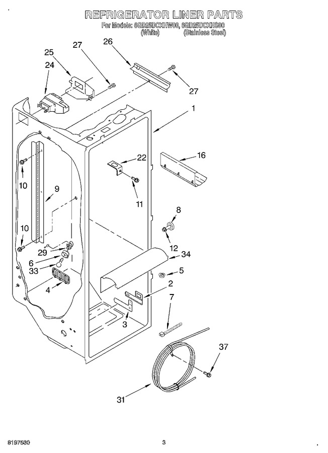 Diagram for 6GD25DCXHS00