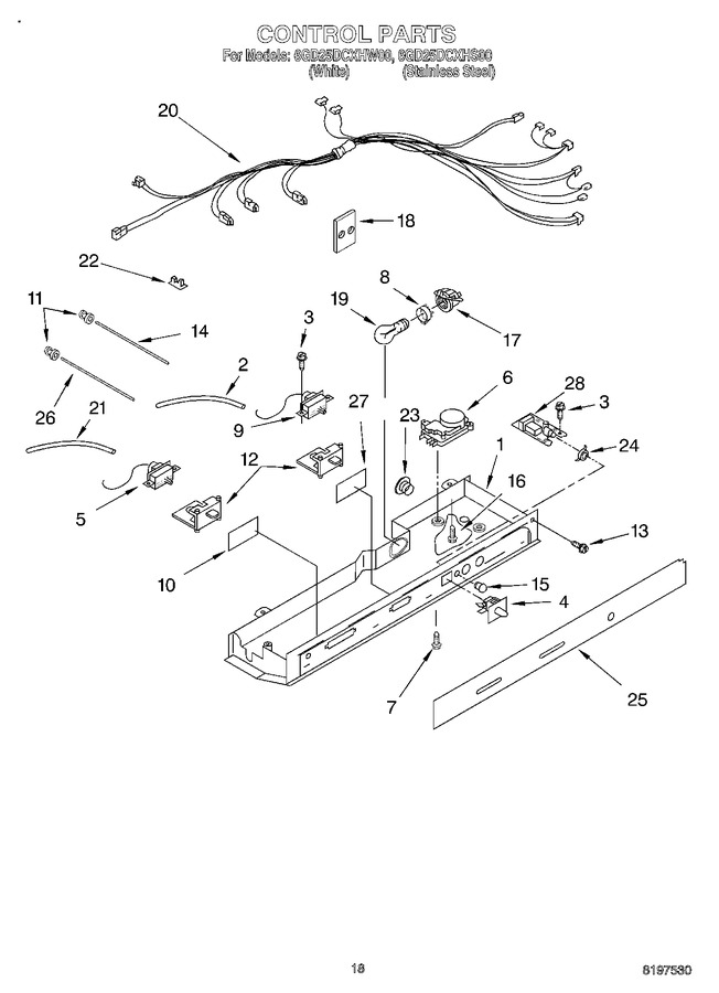 Diagram for 6GD25DCXHW00