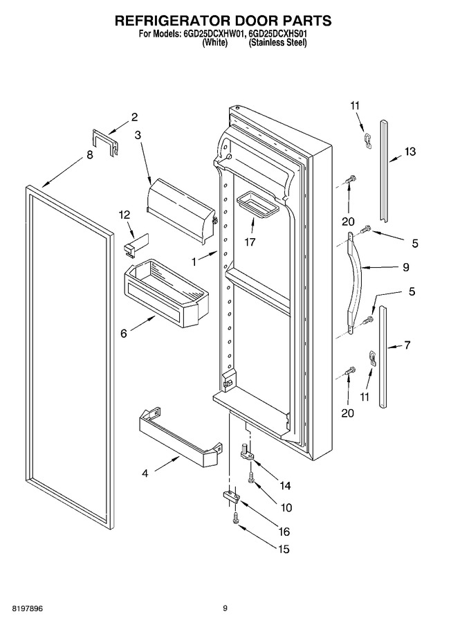 Diagram for 6GD25DCXHS01