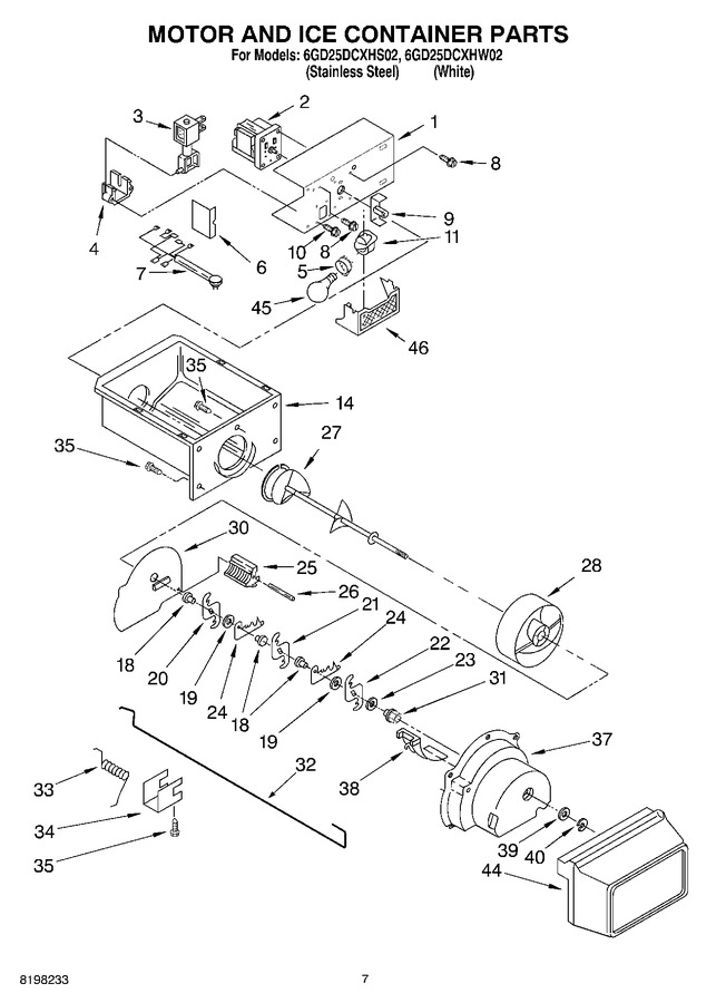 Diagram for 6GD25DCXHW02