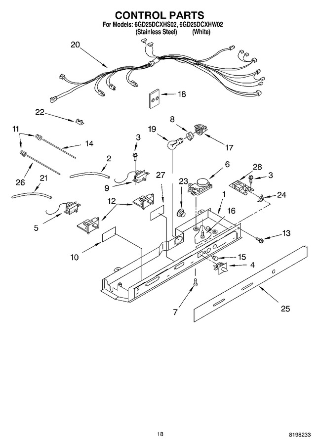 Diagram for 6GD25DCXHS02