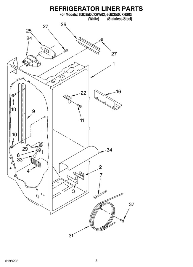 Diagram for 6GD25DCXHS03