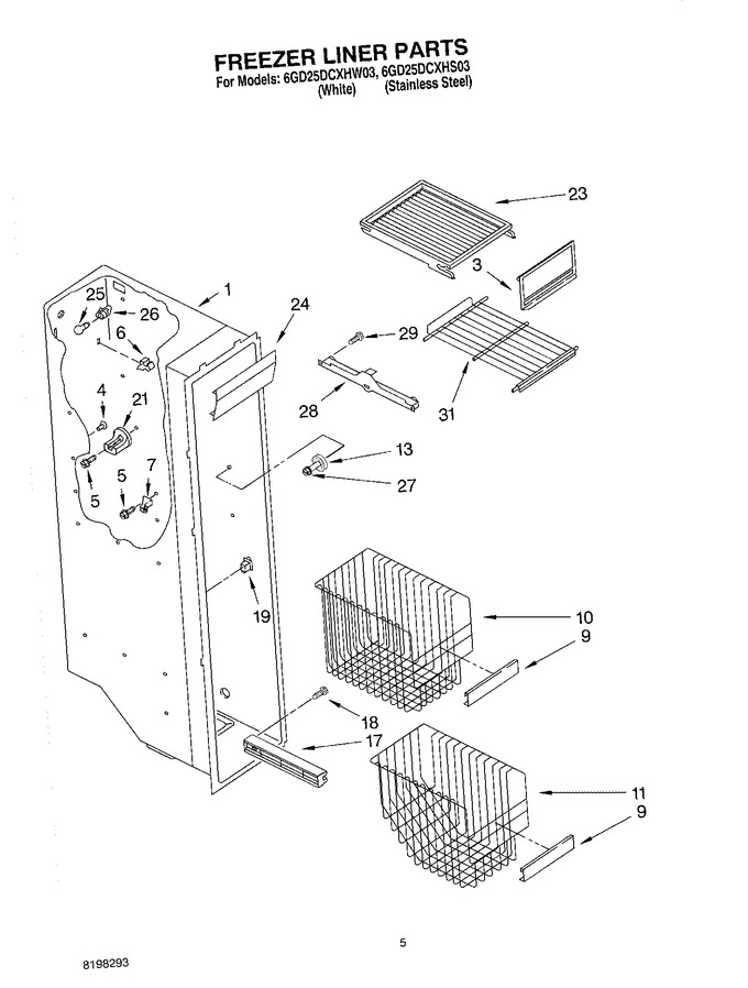 Diagram for 6GD25DCXHS03
