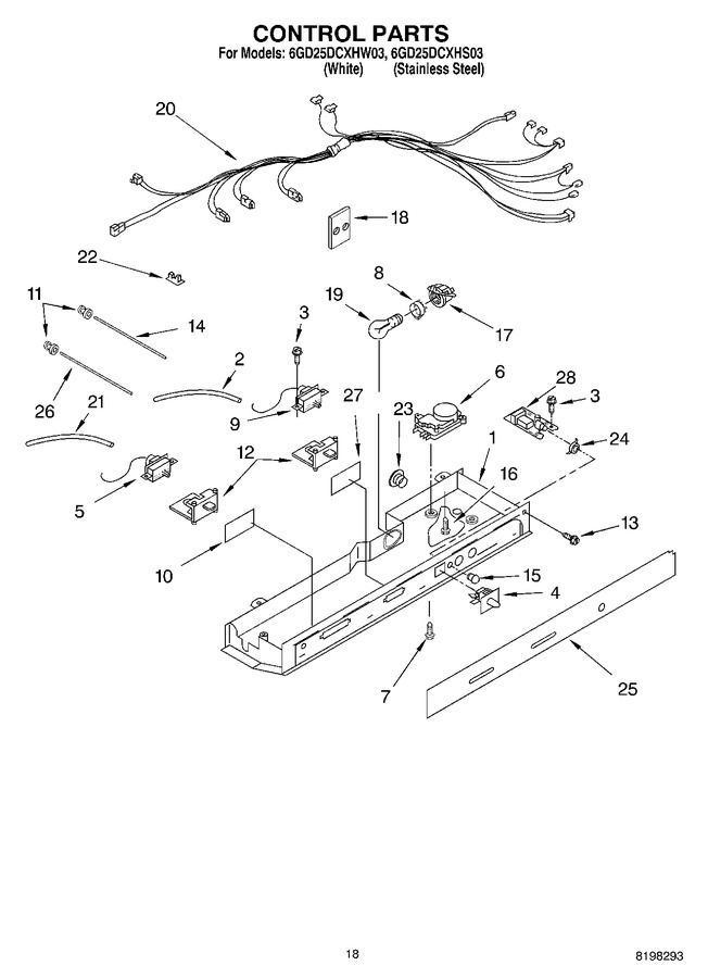 Diagram for 6GD25DCXHS03