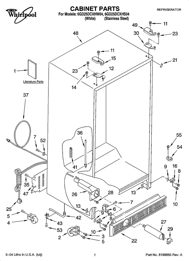 Diagram for 6GD25DCXHS04