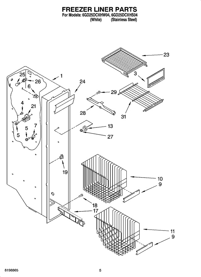 Diagram for 6GD25DCXHS04