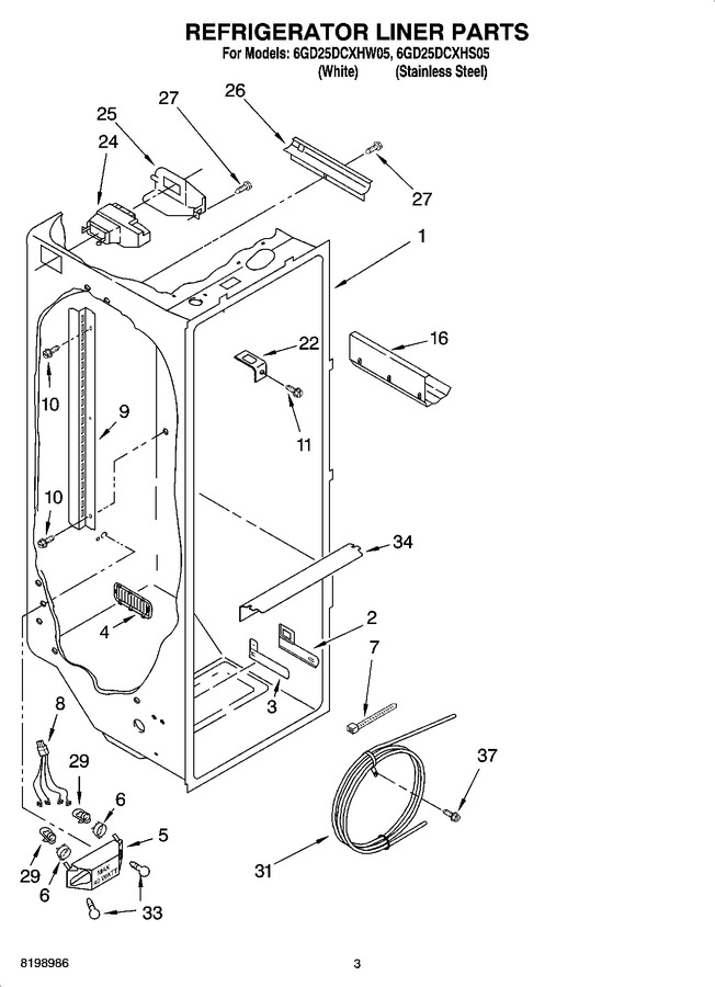 Diagram for 6GD25DCXHS05