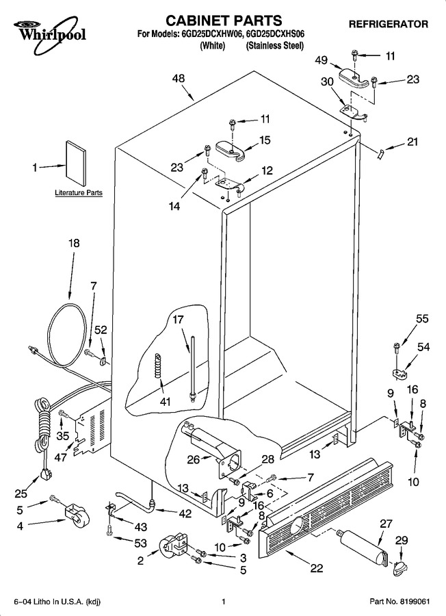 Diagram for 6GD25DCXHS06