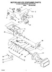 Diagram for 05 - Motor And Ice Container Parts