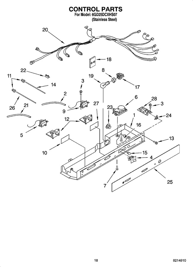 Diagram for 6GD25DCXHS07