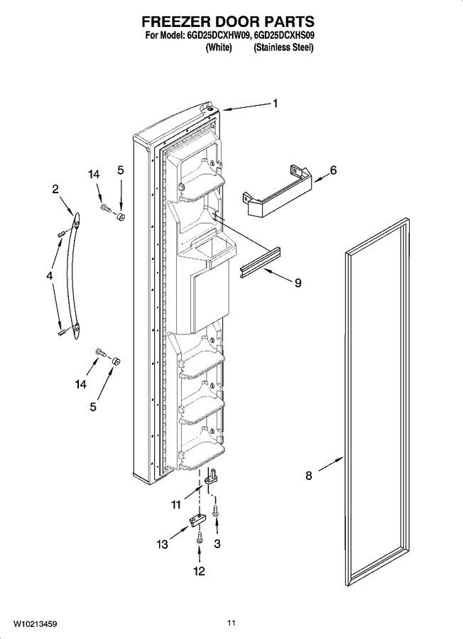 Diagram for 6GD25DCXHS09