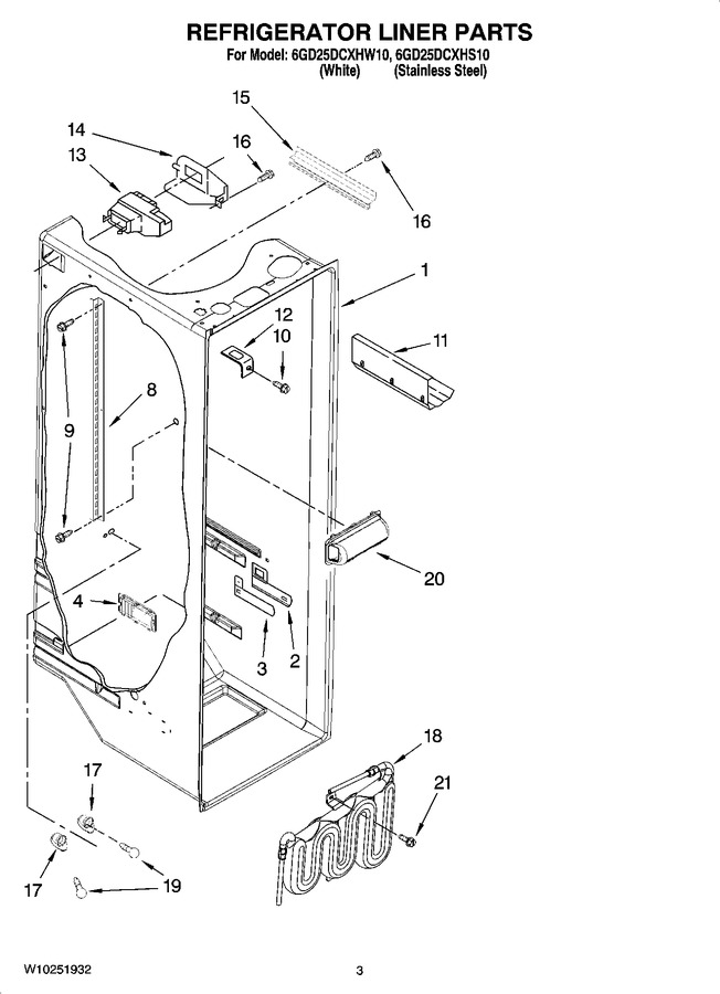 Diagram for 6GD25DCXHS10
