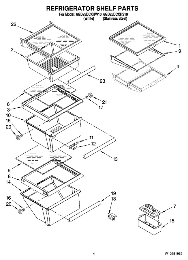 Diagram for 6GD25DCXHS10