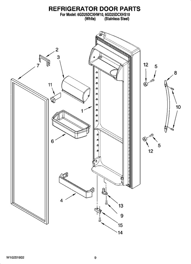 Diagram for 6GD25DCXHS10