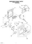 Diagram for 08 - Dispenser Front