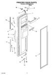 Diagram for 08 - Freezer Door