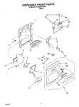 Diagram for 09 - Dispenser Front