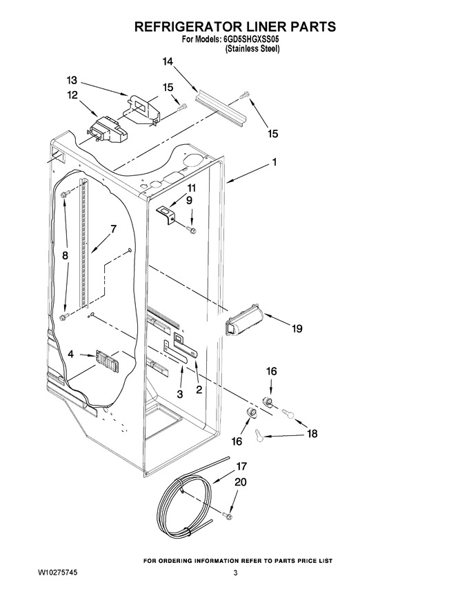 Diagram for 6GD5SHGXSS05