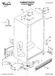 Diagram for 01 - Cabinet Parts