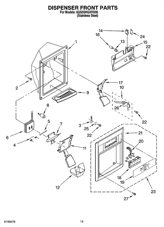 Diagram for 6GS5SHGXRS00