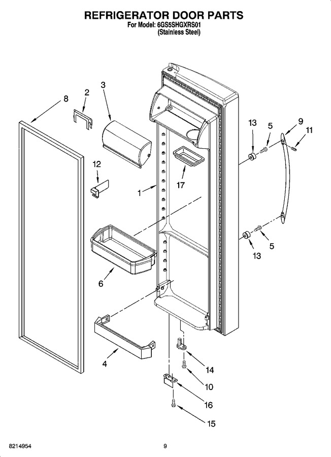 Diagram for 6GS5SHGXRS01