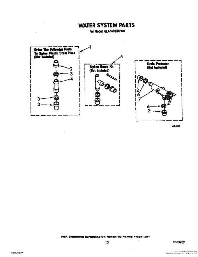 Diagram for 6LA5400XWW0