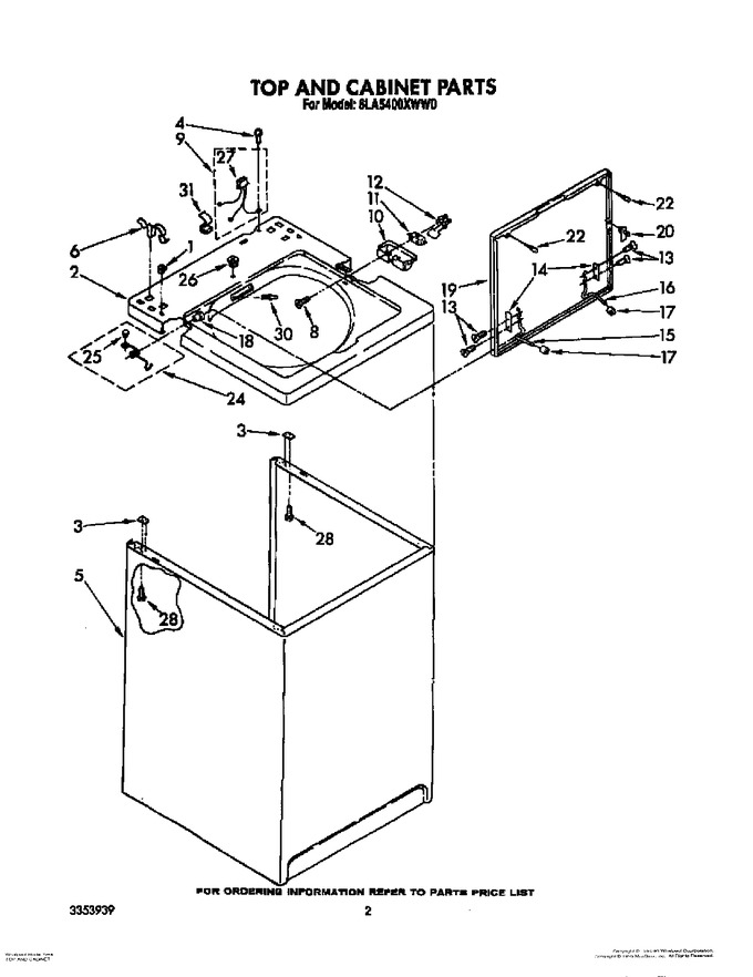 Diagram for 6LA5400XWM0