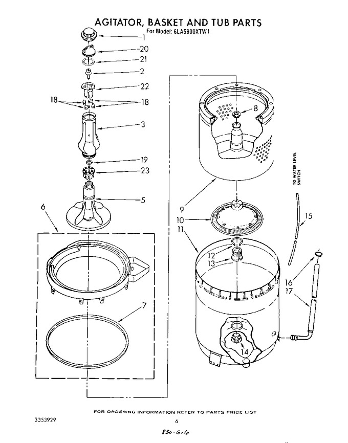 Diagram for 6LA5800XTF1