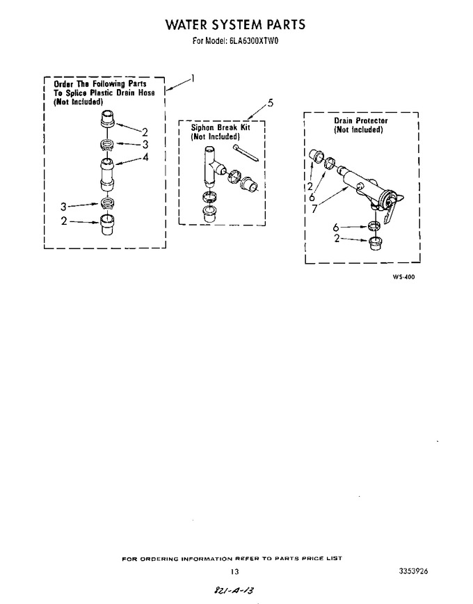 Diagram for 6LA6300XTF0