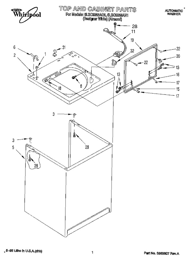 Diagram for 6LSC9255AW1