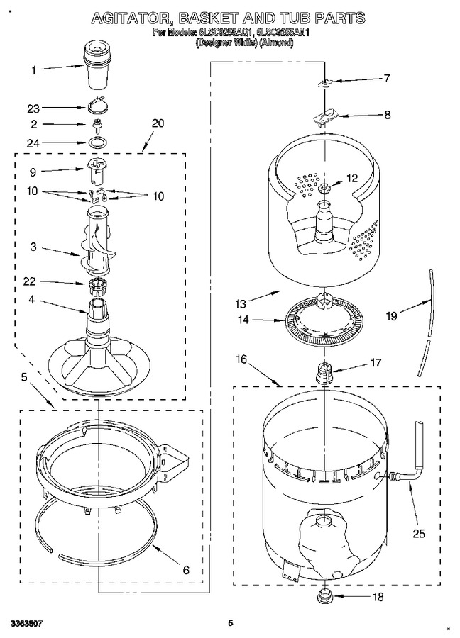 Diagram for 6LSC9255AW1
