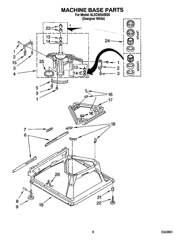 Diagram for 6LSC9255BQ0